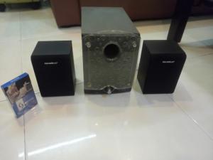 Bộ loa vi tính 2.1 nhỏ gọn nghe hay .