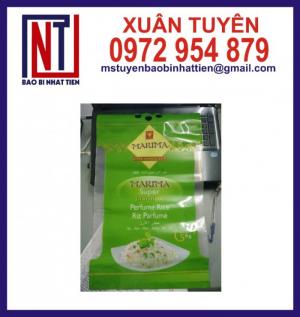 Sản xuất bao bì gạo gạo 5kg in trục ống đồng giá tốt nhất