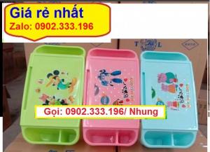 Bàn tập tô cho bé, bàn ngồi tập tô màu mầm non