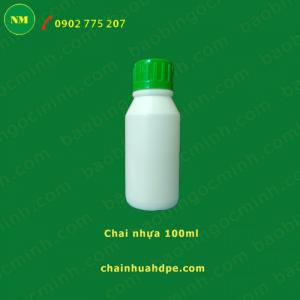 chai nhựa 100ml hdpe