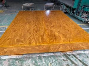 Bộ chiếu ngựa gỗ cẩm vàng