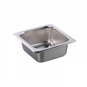 Khay inox đựng thạch trà sữa chè các loại
