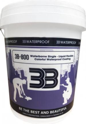 3B-800 DUNG DỊCH CHỐNG THẤM MÀU KHÁNG TIA TỬ NGOẠI ( GỐC ACRYLIC )