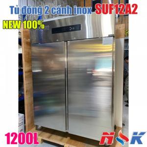 Tủ đông 2 cánh inox SUF12A2 1200 lít hàng mới 100%