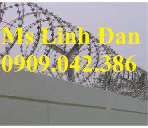 Dây thép gai hình dao, dây thép gai hình dao mạ kẽm,