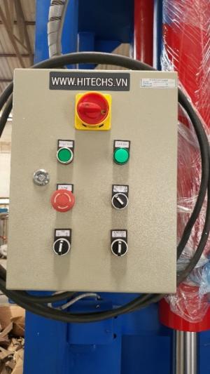 Tủ điện máy ép rác phế liệu hitech 0908790686