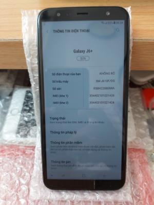 Samsung J6 plus chính hãng cty SSVN zin đẹp likenew