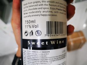 Rượu Vang Ngọt SWEET WINE 11% - VSW11