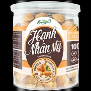 Hạnh Nhân Mỹ Your Super Food 240g 100% Nhập Khẩu Từ Mỹ - MSN181365