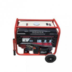 Máy phát điện Honda SH7500GS chạy xăng có bánh xe và tay kéo