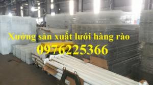 Hàng rào lưới thép mạ kẽm sơn tĩnh điện D5 a50x200 chấn sóng
