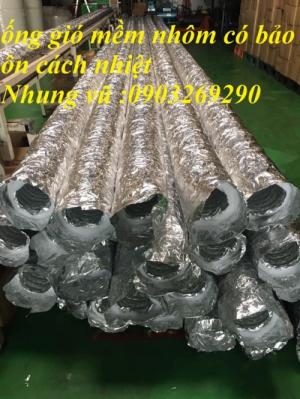 ống gió mềm nhôm có bảo ôn cách nhiệt
Lh:0973958329