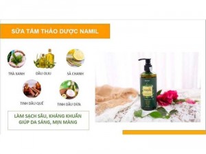 Sữa tắm thảo dược Namil 300ml