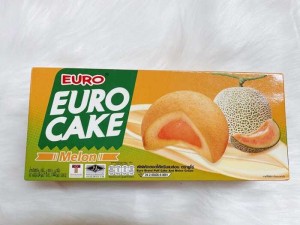 Bánh bông lan trứng Euro Cake Thái Lan - Nhân Dưa lưới