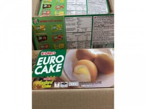 Bánh bông lan trứng Euro Cake Thái Lan- Nhân trứng sữa