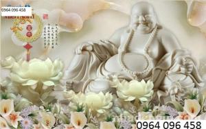 Gạch tranh 3d phật di lặc