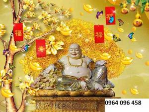 Gạch tranh 3d phật di lặc