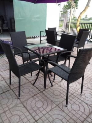 Thanh lý 30 bộ ghế baso trắng.
