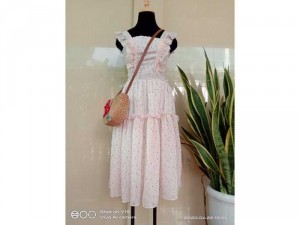 Đầm voan cánh tiên