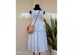Đầm voan cánh tiên
