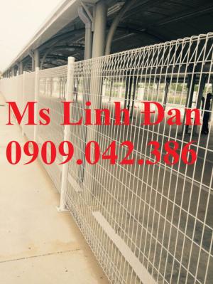 Lưới thép hàng rào sơn tĩnh điện, hàng rào lưới thép sơn tĩnh