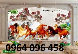 Mẫu tranh sứ ngọc phòng khách