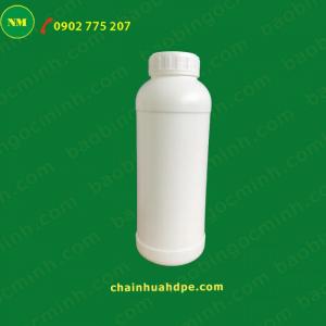 Chai nhựa hdpe, Chai nhựa 500ml, chai nhựa đựng nông dược, chai nhựa 1 lít.