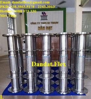 Dây mềm inox chịu nhiệt, ống chống rung, ống nối mềm chống rung, khớp nối ino