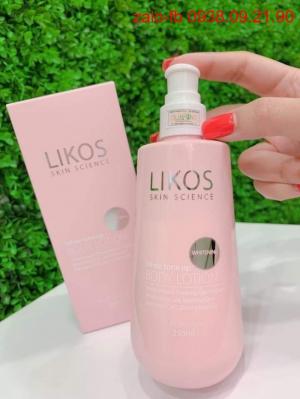Body chống nắng LIKOS phiên bản 2019
Giá :650k -- FREESHIP TOÀN QUỐC
( MUA 3 CHAI TÍNH SỈ )