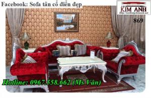 Bàn ghế sofa tân cổ điển giá rẻ
