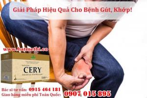 Bán Sỉ thảo dược Cery giảm acid uric, điều trị gout, khớp