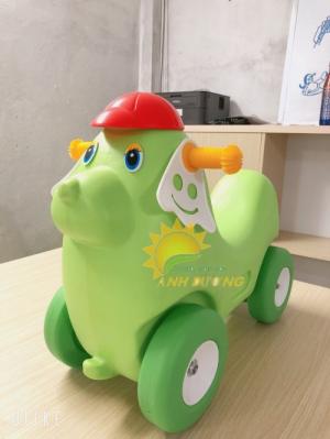 Đồ chơi xe chòi chân 4 bánh hình con vật dành cho trẻ em mầm non