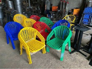 Ghế sắt cafe đủ màu giá rẻ