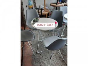 Thanh lý nhanh bộ bàn ghế nhựa giá rẻ