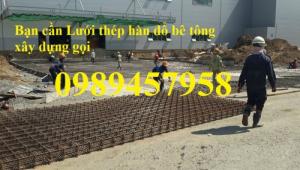 Lưới thép phi 6, D6, A6 ô 200x200, 150x150, 100x100