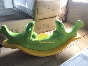 Cung cấp sỉ bập bênh đôi hình con vật dành cho trẻ nhỏ mầm non giá TỐT