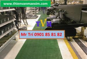 Sàn nhựa chịu lực frp grating, sàn nhựa composite