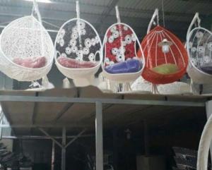 Xích đu mây nhựa đồng tiền giá tốt
