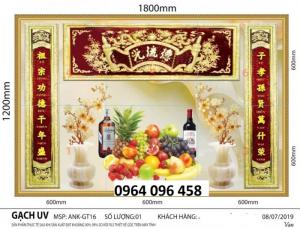 Tranh câu đối phòng thờ - 09KL