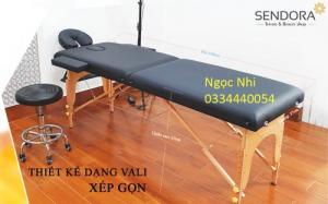 Giường phun xăm vali, giường vali gấp