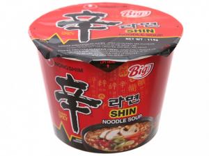 Mì cay Nongshim Shin Noodles tô 114g
