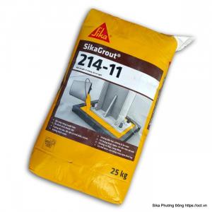 Vữa rót gốc xi măng Sika Grout bao 25kg