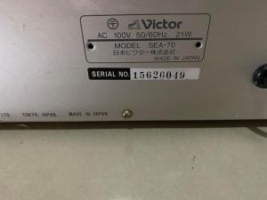 LỌC EQ VICTOR SEA-70 JAPAN