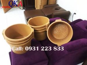 chậu ngâm chân bằng nhựa