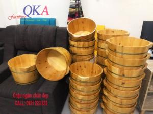 chậu ngâm chân gỗ, mua nhiều chậu ngâm chân sẽ cso giá ưu đãi