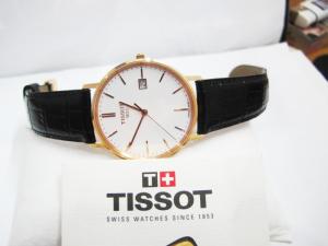 TISSOT Nam Vỏ Vàng nguyên khối 18K size 38mm fullbox , hộp số thẻ Bảo Hành