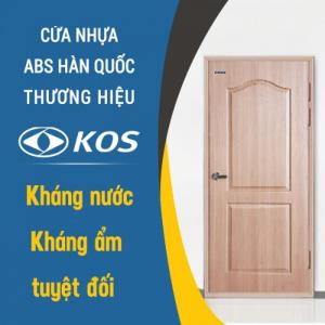 Cửa Nhựa ABS Hàn Quốc - Kiểu 610