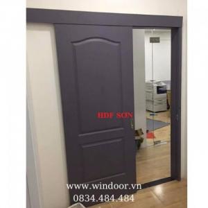 Cửa Gỗ CN HDF sơn - kiểu 2A