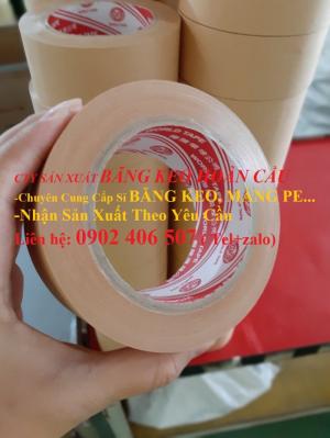 BĂNG KEO GIẤY NÂU GIÁ SỈ TẠI XƯỞNG SẢN XUẤT