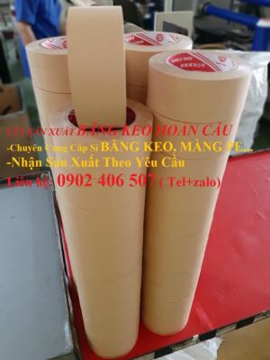 BĂNG KEO GIẤY NÂU GIÁ SỈ TẠI XƯỞNG SẢN XUẤT